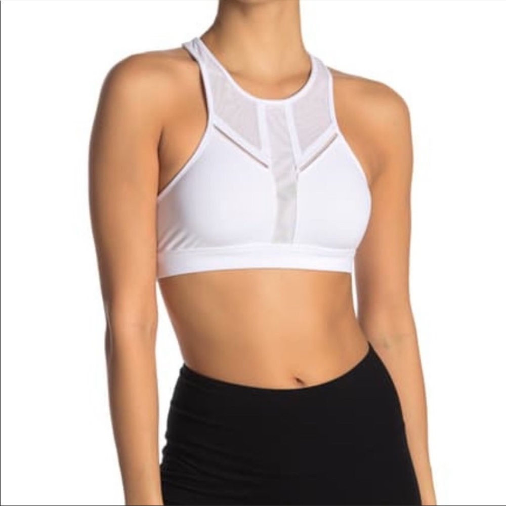 Alo Yoga Women's Half Moon Sports Bra Crop Top XS